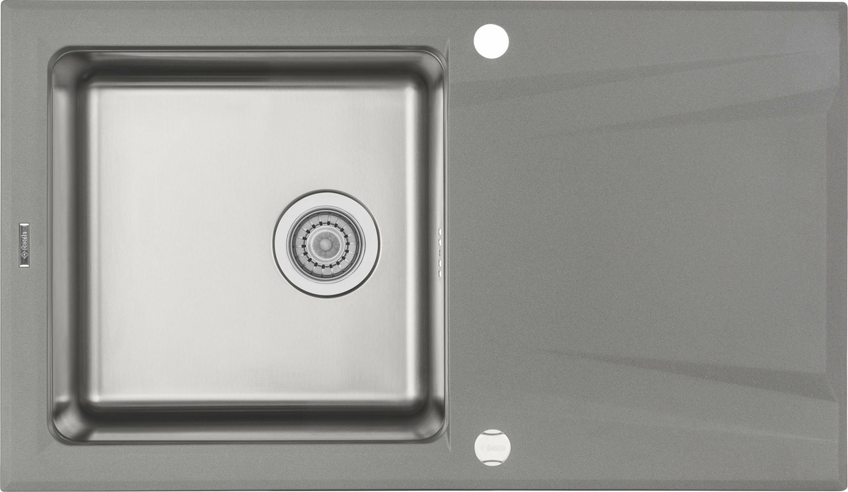 Deante . PRIME METALIK GRANITO-STAL 860x500x220 3