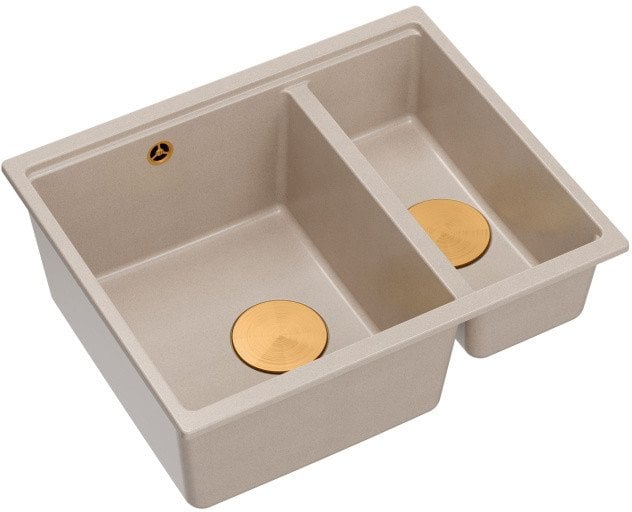 GraniteQ LOGAN 150 zlewozmywak PEARL BEIGE