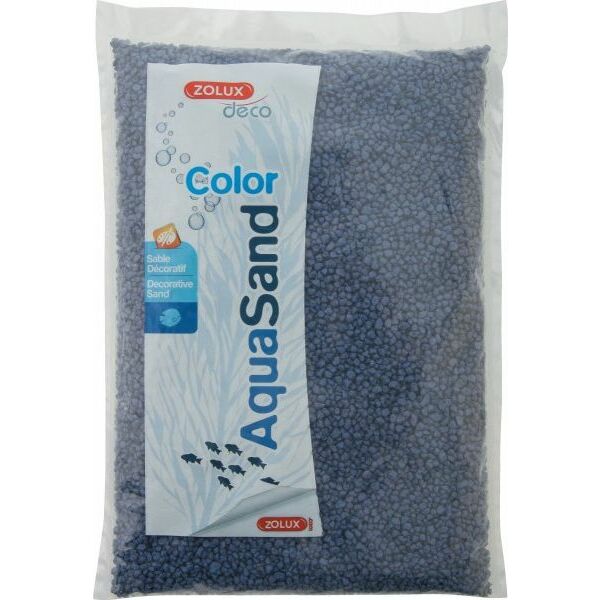 Zolux Żwirek do Aquasand Color błękit