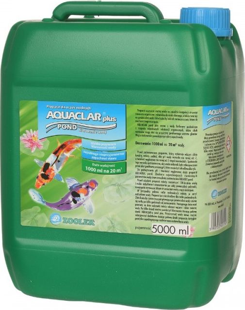 ZOOLEK POND AQUACLAR BUTELKA 5000 ml