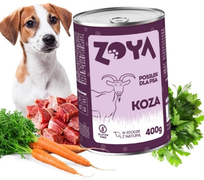 Zoya koza –  mokra karma400g |