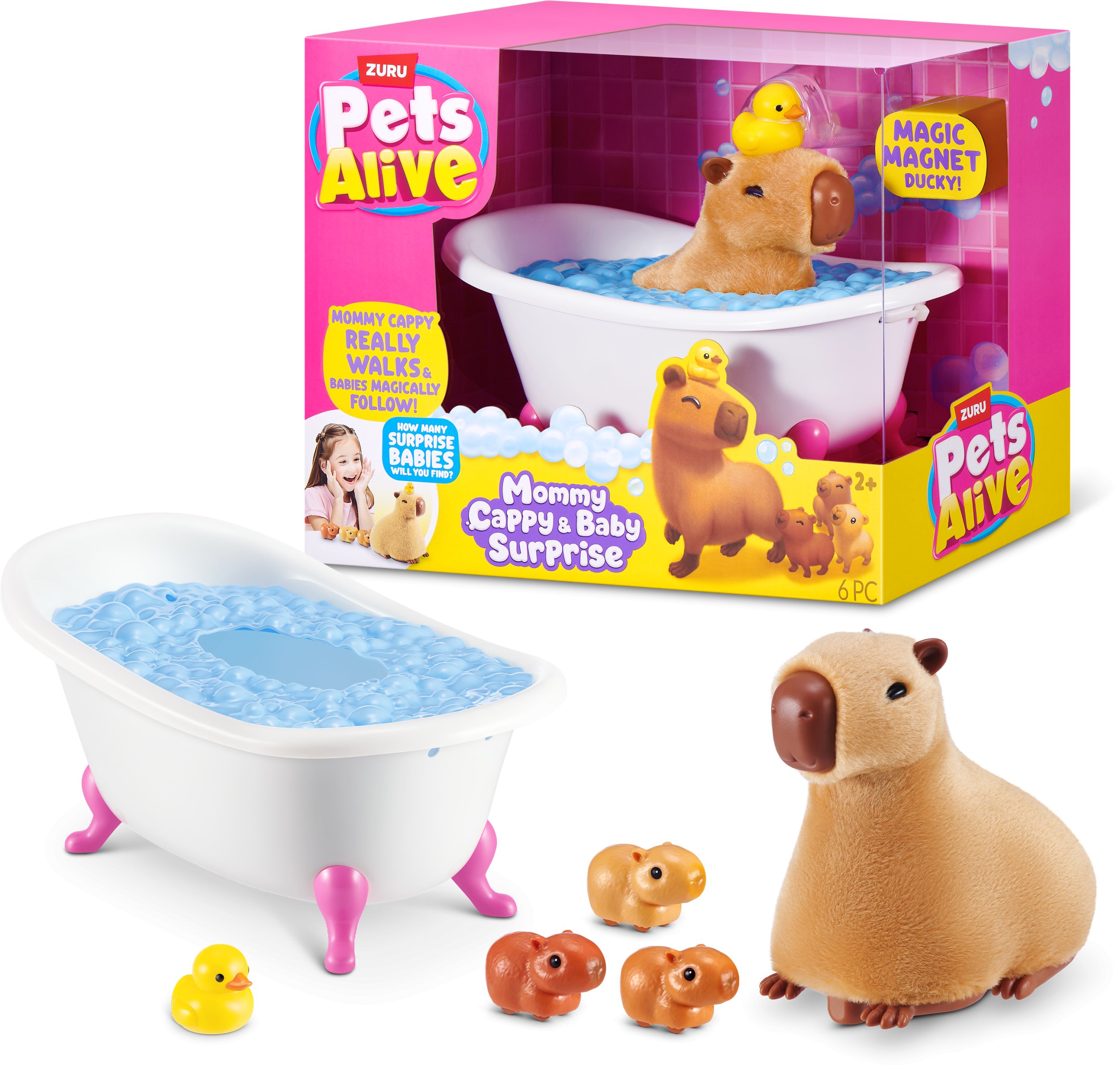 Zuru Pets Alive Mommy Cappy &