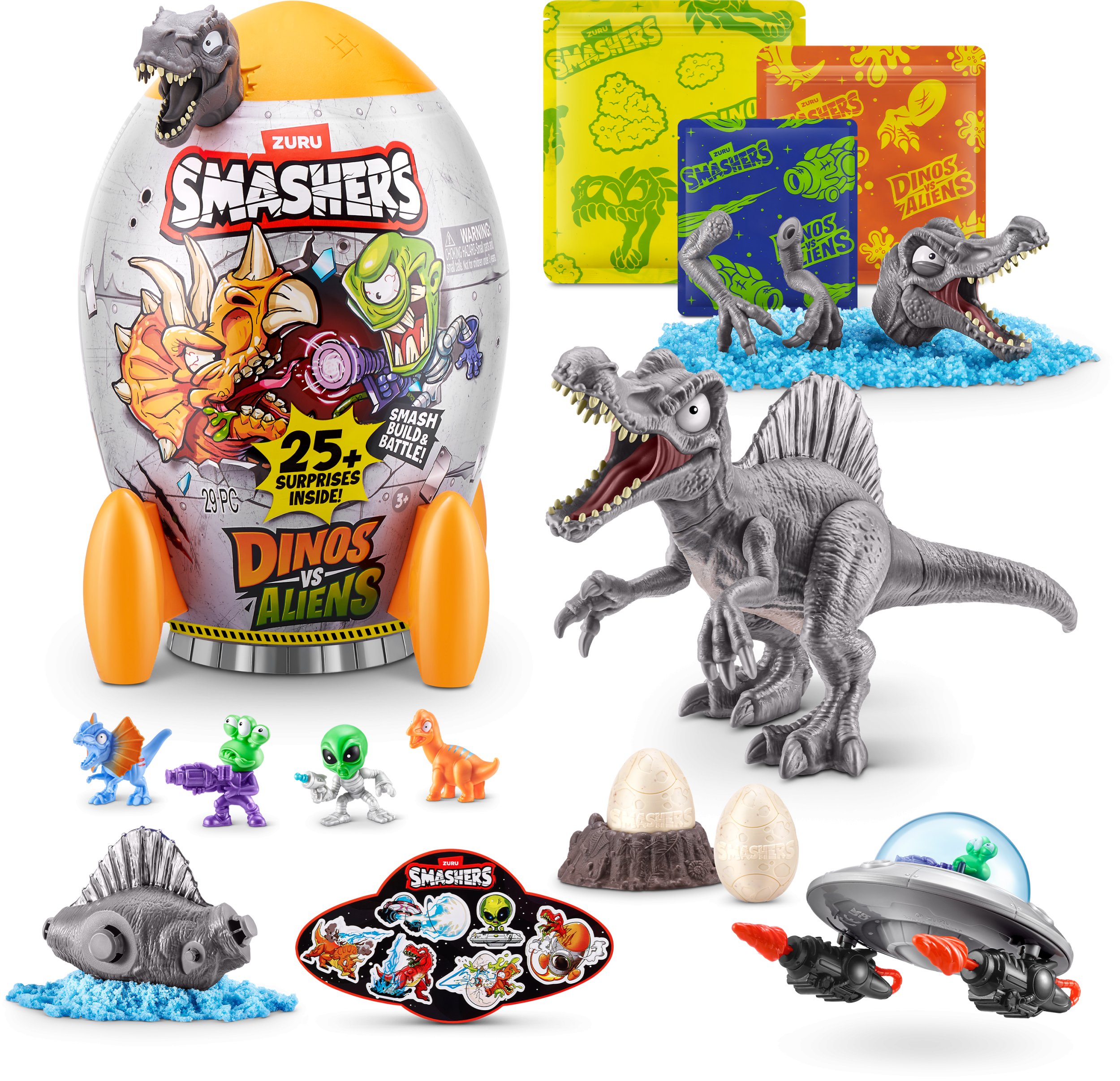 Zuru SMASHERS-DINOS VS ALIENS-SPACESHIP | 74141