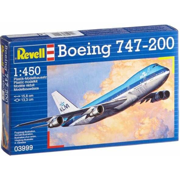 Zvezda Model Set Boeing 747200 (63999)
