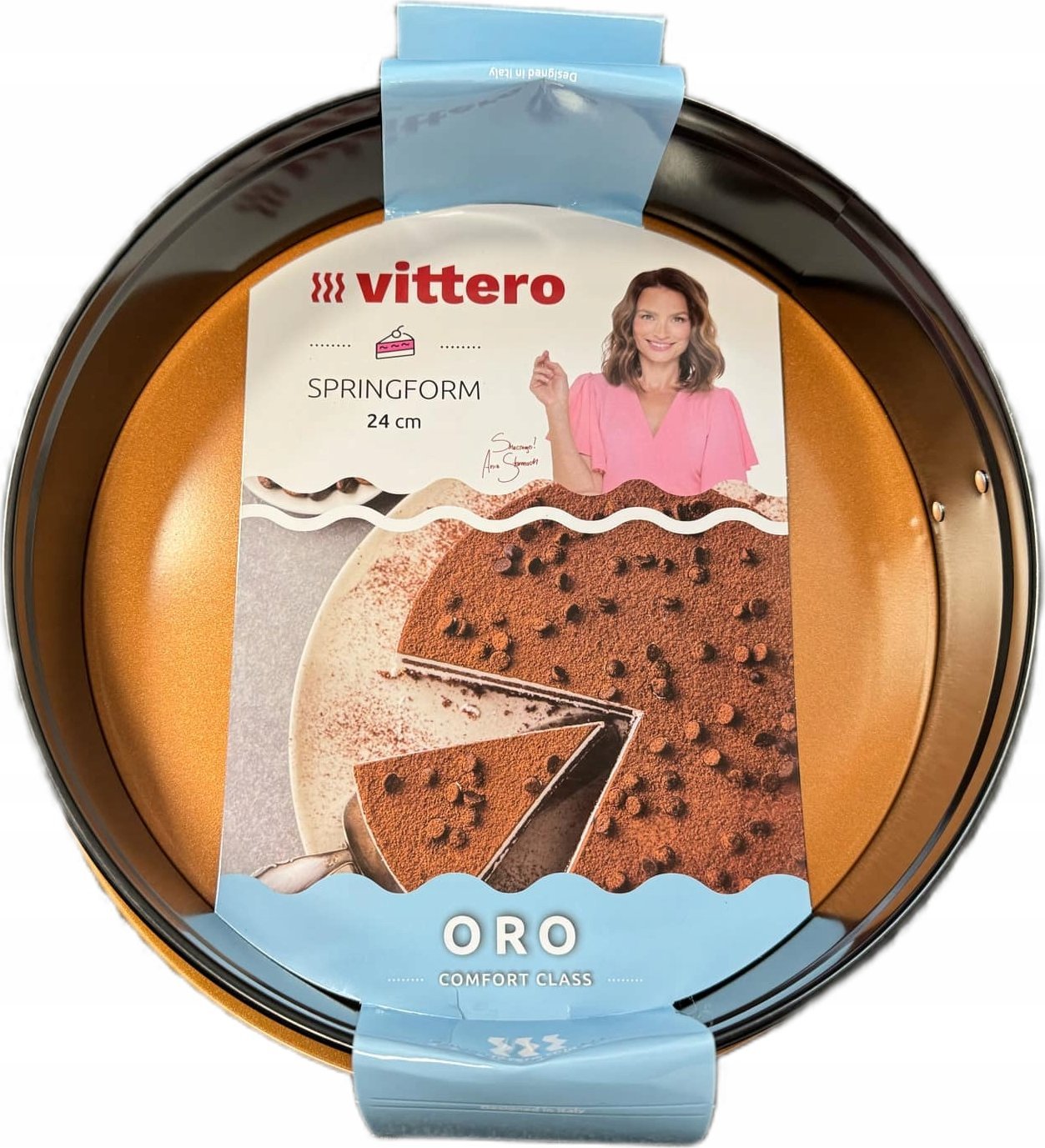 Zwieger Vittero Oro Tortownica 24x6,8cm