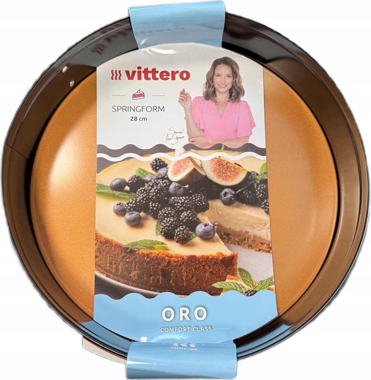 Zwieger Vittero Oro Tortownica  28x6,8cm