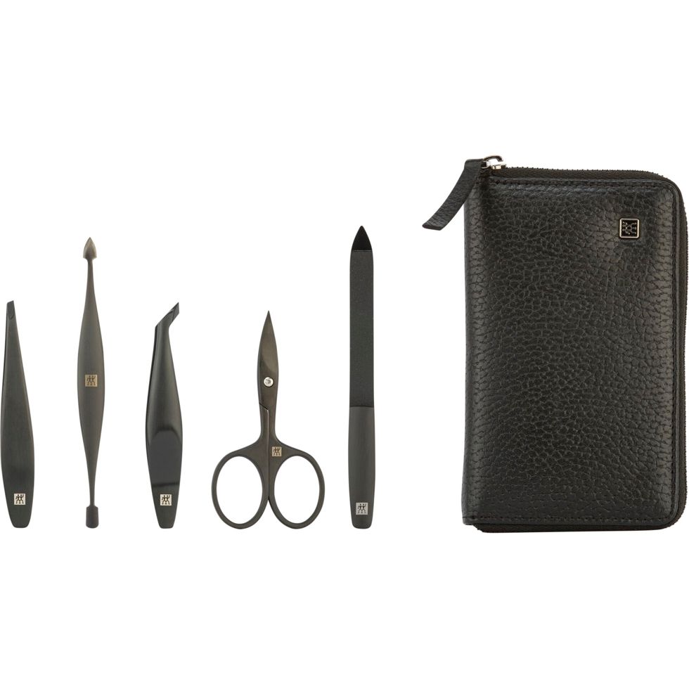 ZWILLING Manicure Set Leather 5-pc Black