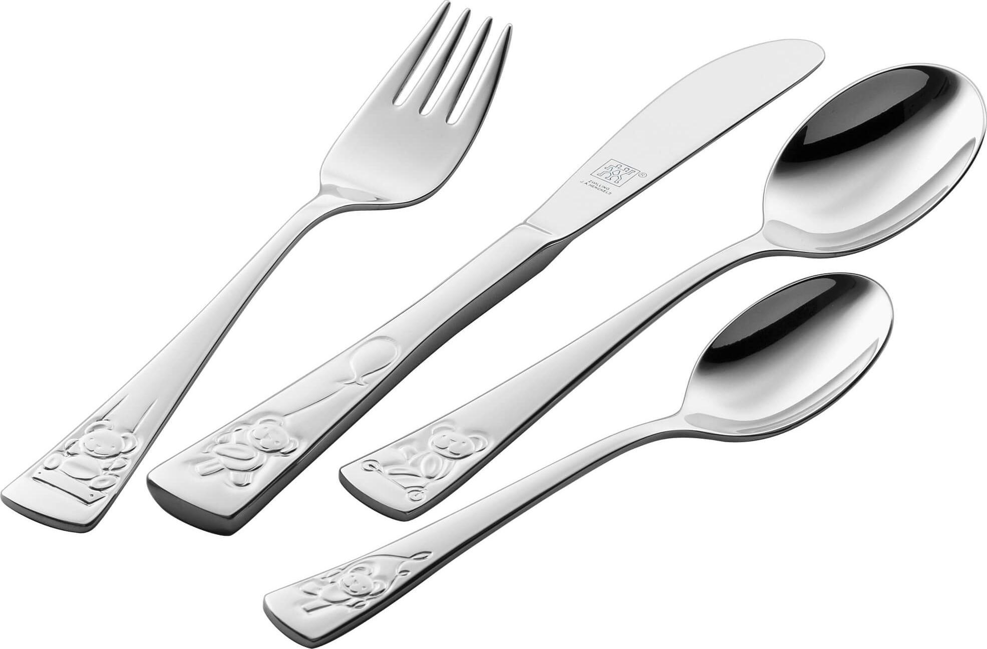 ZWILLING Teddy Children`s Cutlery, 4 pcs
